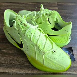 Nike Air Zoom GT Cut 3 Illusionist Barely Volt Black Mens Size 15